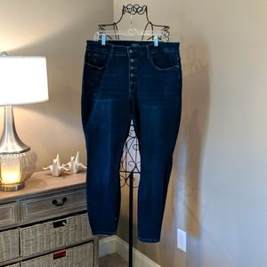 Judy Blue skinny button fly